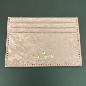 KATE SPADE ♠️ card holder Greta Court Dusty Peony